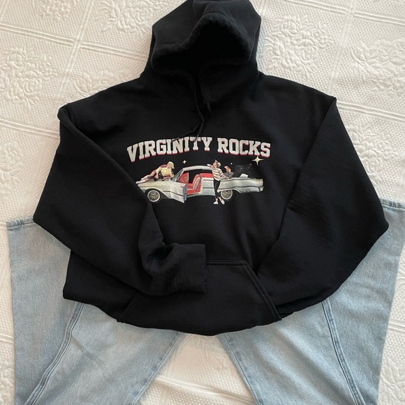 Zumiez Tops - Danny Duncan Virginity Rocks Classic Car Sweatshirt Hoodie Zumiez Spencers Black